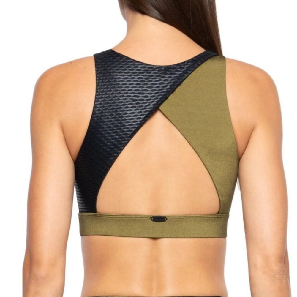 Koral Covert Shantung bra Navy